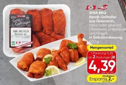 Ama - Hendl-Grillteller aus Österreich