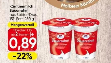 Kärntnermilch Sauerrahm