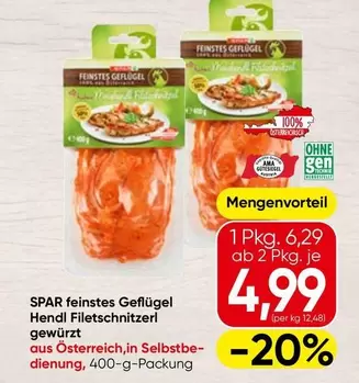 Ama - feinstes Geflügel Hendl Filetschnitzerl