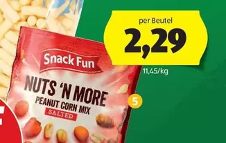 Mix - NUTS 'N MORE PEANUT CORN MIX