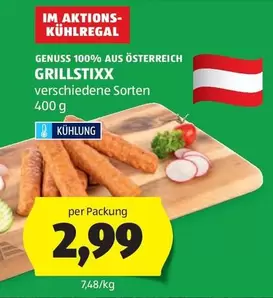 GRILLSTIXX verschiedene Sorten
