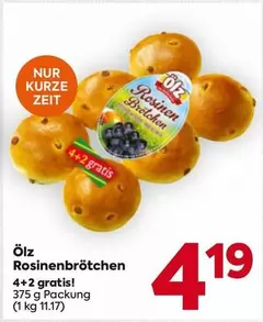 Rosinenbrötchen