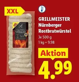 Nürnberger Rostbratwürstel
