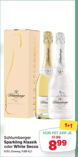 Sparkling Klassik oder White Secco