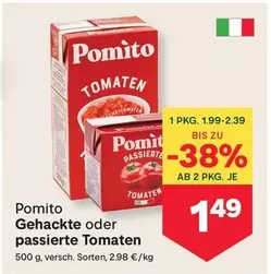 Gehackte oder passierte Tomaten