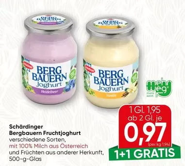 Berg - Fruchtjoghurt