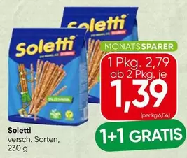Soletti versch. Sorten