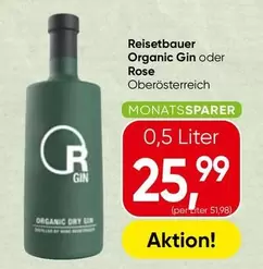 Organic Gin oder Rose