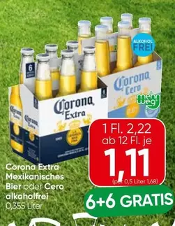 Extra Mexikanisches Bier oder Cero