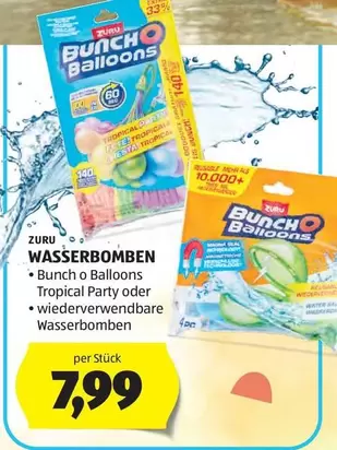 Party - Bunch o Balloons Tropical  oder wiederverwendbare Wasserbomben