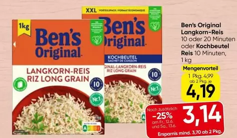 Langkorn-Reis