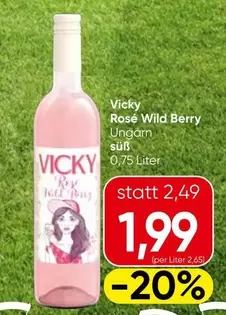 Rosé Wild Berry Ungarn süß