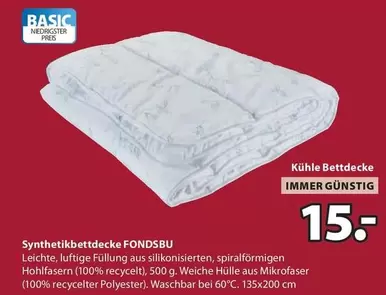Kühle Bettdecke