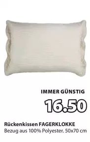 Rückenkissen FAGERKLOKKE