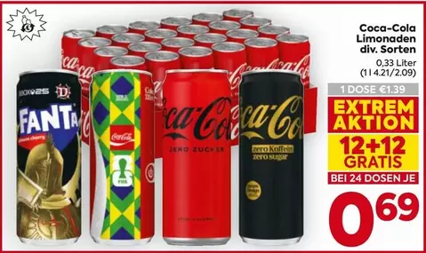 Coca Cola - Limonaden