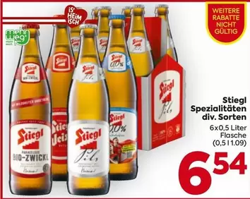 Stiegl - Spezialitäten div. Sorten
