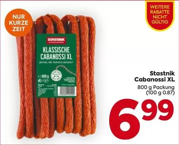 KLASSISCHE CABANOSSI XL