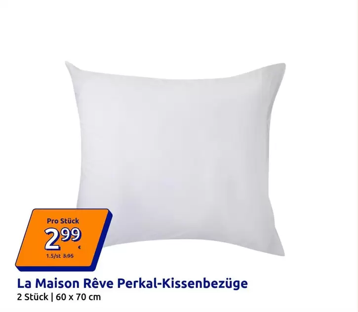 La Maison Rêve Perkal-Kissenbezüge