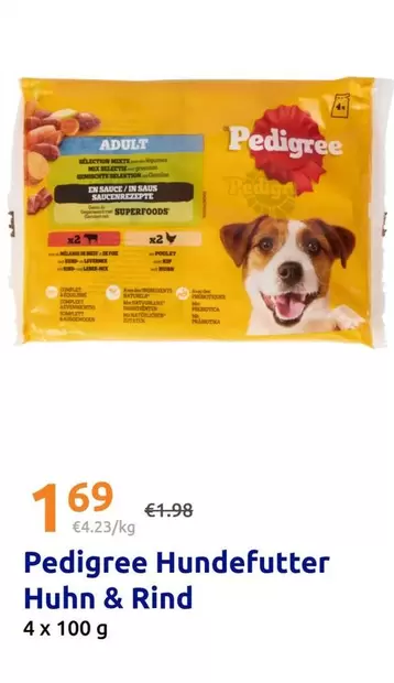 Hundefutter Huhn & Rind