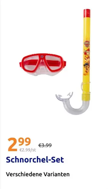 Schnorchel-Set