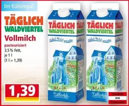 Täglich Waldviertel Vollmilch