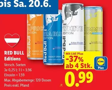 Red Bull - Editions