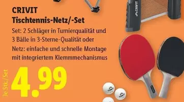 Tischtennis-Netz/-Set