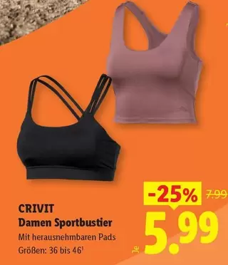 Damen Sportbustier