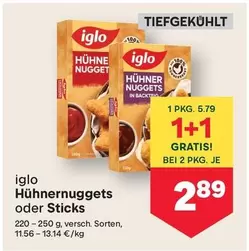 Hühnernuggets oder Sticks