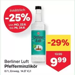 Pfefferminzlikör