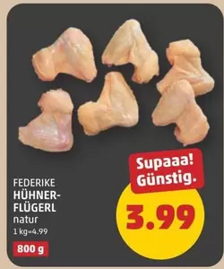 HÜHNER-FLÜGERL natur