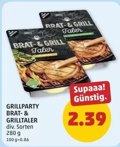 BRAT- & GRILL Taler