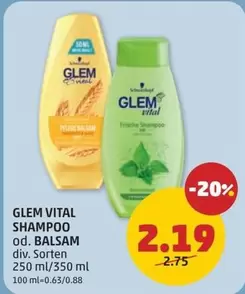 SHAMPOO od. BALSAM