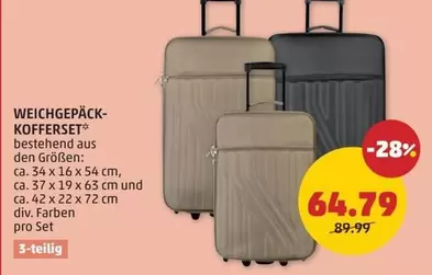 WEICHGEPÄCK-KOFFERSET