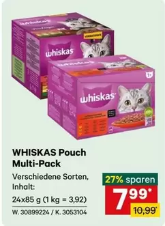 WHISKAS Pouch Multi-Pack