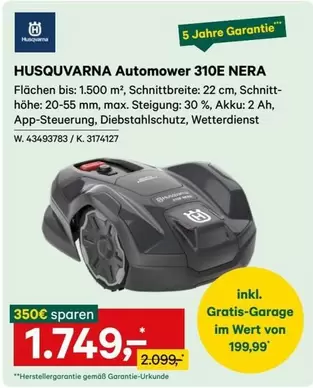 Husqvarna - Automower 310E NERA