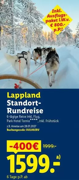 Park - Lappland Standort-Rundreise