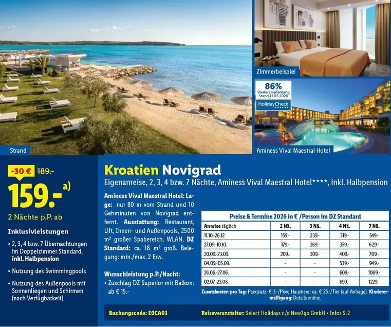 Kroatien Novigrad