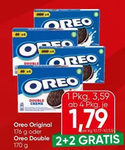 Oreo Original oder Oreo Double Creme