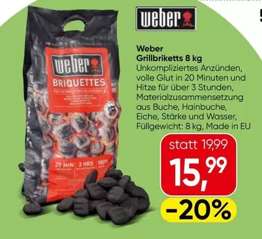 Weber - Grillbriketts