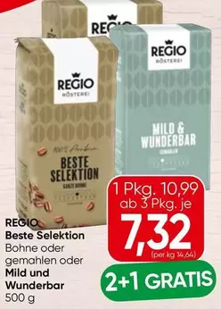 Beste Selektion Bohne oder gemahlen oder Mild und Wunderbar