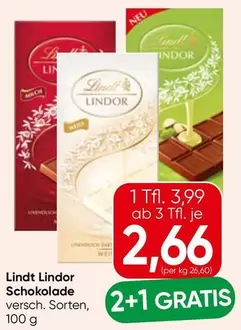 Lindt - Lindor Schokolade