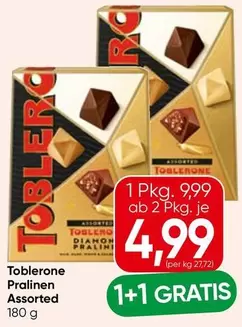 Toblerone Pralinen