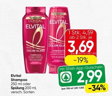 Elvital Shampoo or Spülung