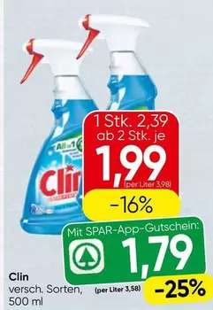 Clin versch. Sorten
