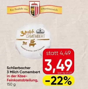 3 Milch Camembert