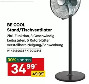 Stand/Tischventilator W. 42469638 / K. 3043345