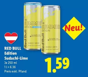 Red Bull - Edition Sudachi-Lime