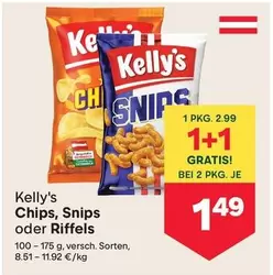 Chips, Snips oder Riffels