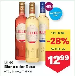 Lillet -  Blanc oder Rosé